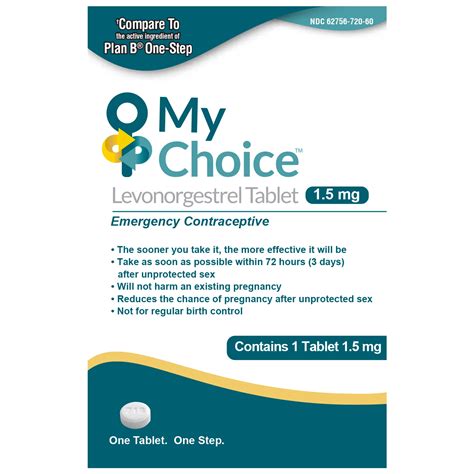 my choice levonorgestrel tablet|my choice pill price.